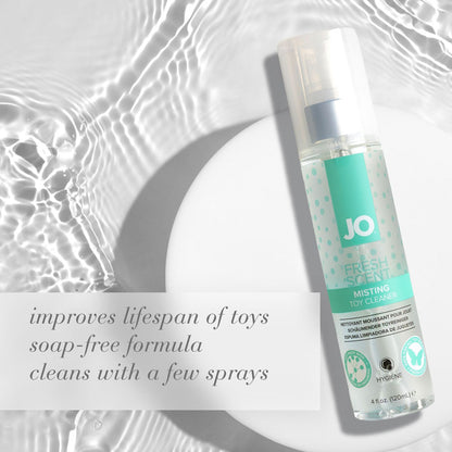 JO Misting Toy Cleaner - 120 mL - Misting Toy Cleaner - 120 ml Spray Bottle
