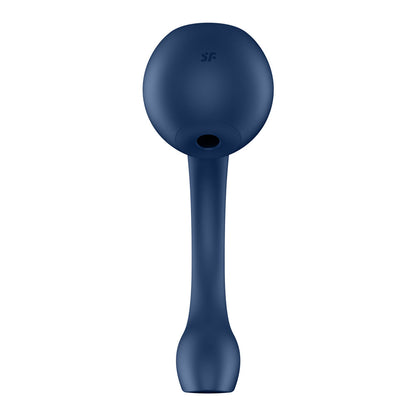 Satisfyer Pro+ Wave 4 - Blue USB Rechargeable Vibrator with Air Pulse Stimulation and App Control