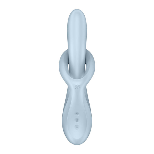 Satisfyer Heat Flex 4 - Blue - Blue USB Rechargeable Heating Vibrator