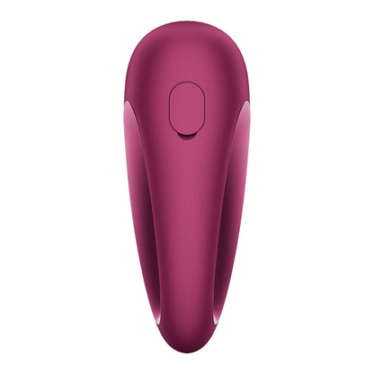 Satisfyer Delighterrr - Berry USB-C Rechargeable Stimulator with Rolling Ball