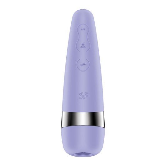 Satisfyer Pro 3+ Purple - Purple USB-Rechargeable Air Pulse Clitoral Stimulator with Vibration