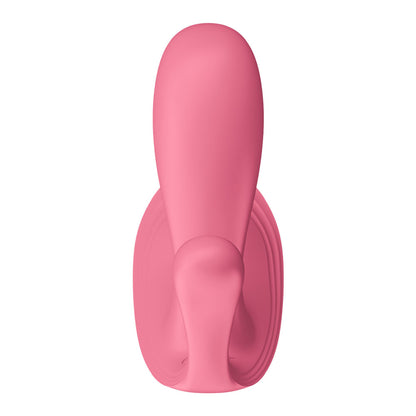 Satisfyer Top Secret+ Raspberry - Pink USB Rechargeable Wearable Vibrator with App Control