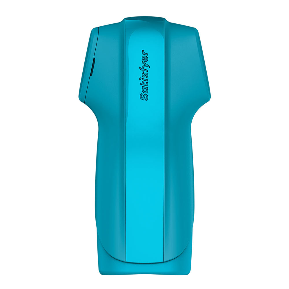 Satisfyer Men Vibration - Battery Series - Blue Vibrating Masturbator