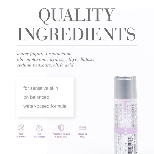 JO Agape Original Lube - 60 mL - Water Based Lubricant for Sensitive Skin - 60 ml Bottle