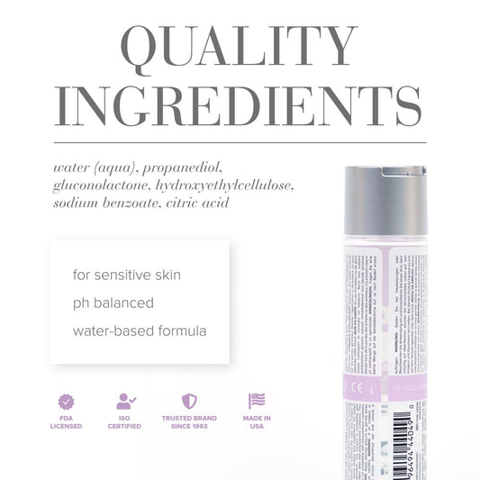 JO Agape Original Lube - 120 mL - Water Based Lubricant for Sensitive Skin - 120 ml Bottle