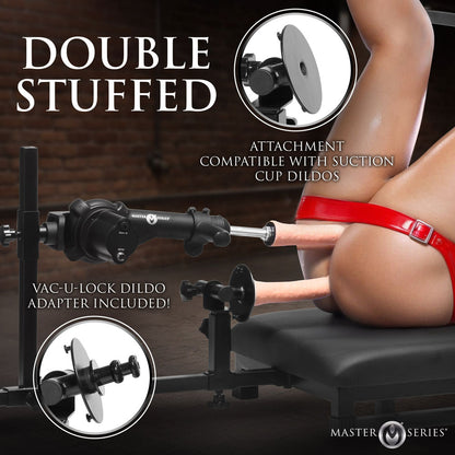 Master Series Breed Master - Breeding Restraint Stand with Sex Machine