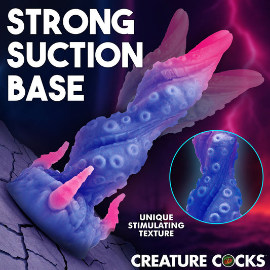 Creature Cocks Krakenar - Purple/Pink 19.8 cm Silicone Tentacle Fantasy Dildo
