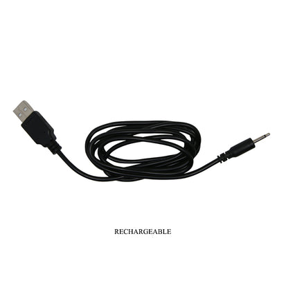 MR PLAY Vibrating Anal Plug - Black 12.8 cm USB Rechargeable Vibrating Butt Plug
