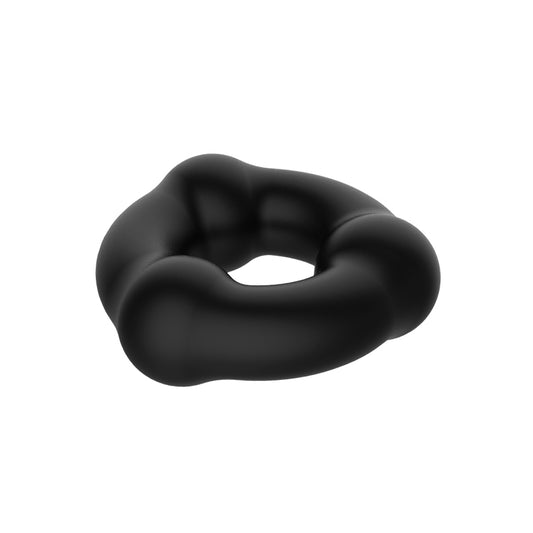 CRAZY BULL Beaded Cock Ring - Black Cock Ring