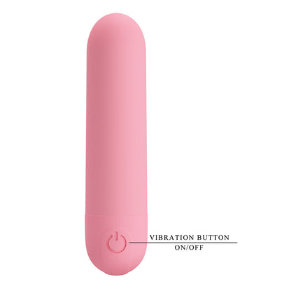 Party Up HENRY Mini Bullet - Pink - Pink 8 cm USB Rechargeable Bullet