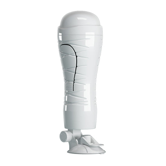 CRAZY BULL Flora Stroker - Flesh Squeezable Vagina Stroker with Suction Base