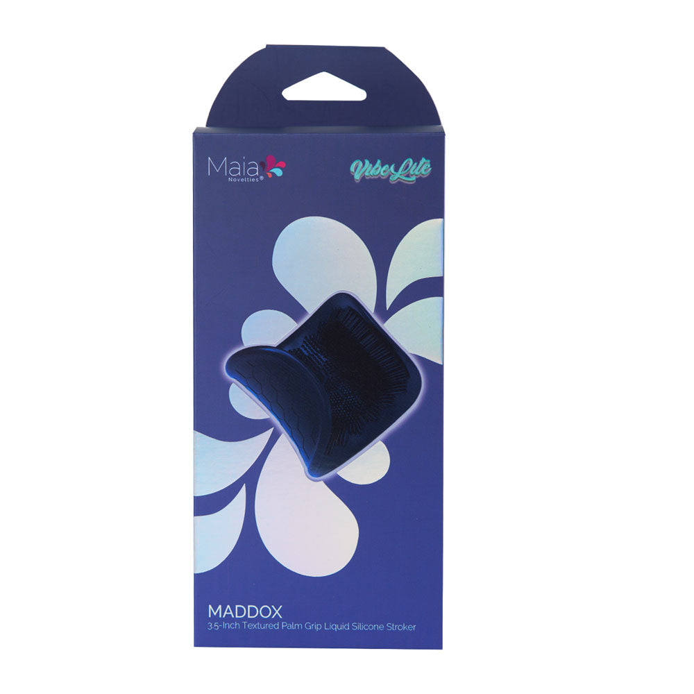 Maia MADDOX - Blue Textured Stroker Sleeve