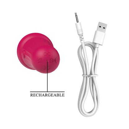 Party Up DUUNA - Pink - Pink 16.9 cm USB Rechargeable Massage Wand