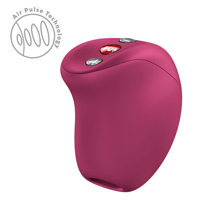Fun Factory MEA Wine Red - Wine Red USB Rechargeable Air Pulse Clitoral Stimulator