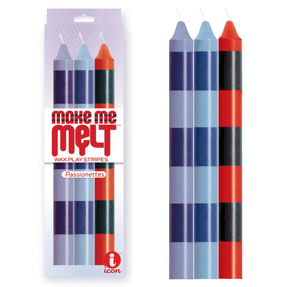 The 9's Make Me Melt Drip Candle 3-Pk