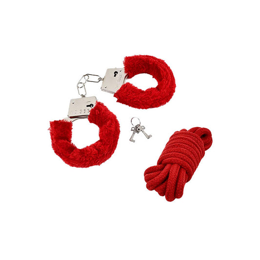 Adam & Eve DELUXE RED HOT SEX KIT - Couples Kit - 13 Piece Set
