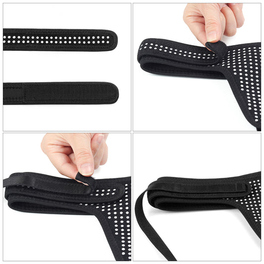 Ingen Easy Strap-On Harness - Black Adjustable Strap-On Harness (No Probe Included)