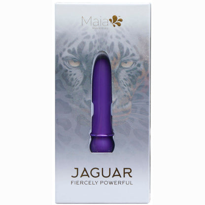 Maia JAGUAR - Purple - Purple 10.1 cm USB Rechargeable Bullet