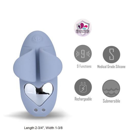 Maia KIKO - Lilac USB Rechargeable Vibrating Finger Stimulator