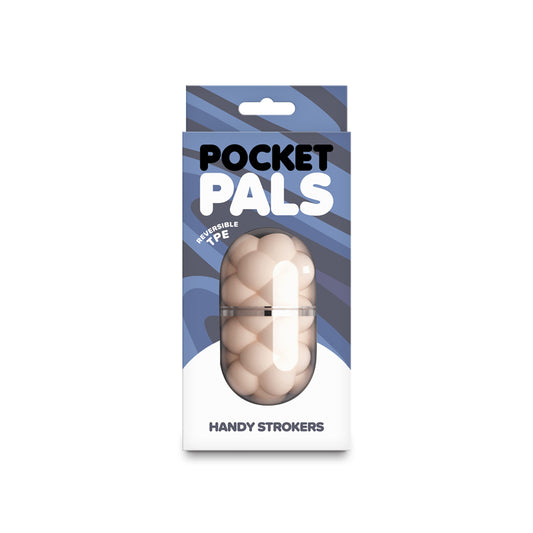 Pocket Pals Bubbles - Flesh - Flesh Mini Stroker