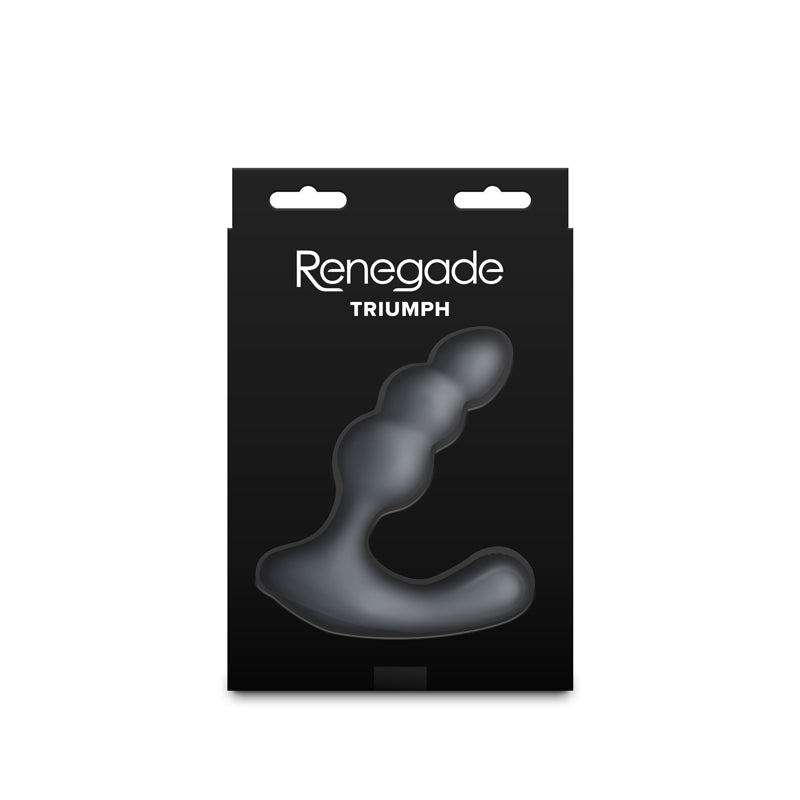 Renegade Thumper - Grey - Grey 13.1 cm USB Rechargeable Prostate Massager