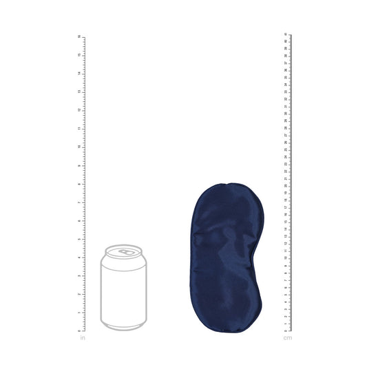 OUCH! Satin Mask - Navy - Navy Blue Eye Mask