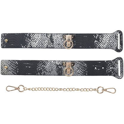OUCH! Florence Collection - Handcuffs - Black Restraints