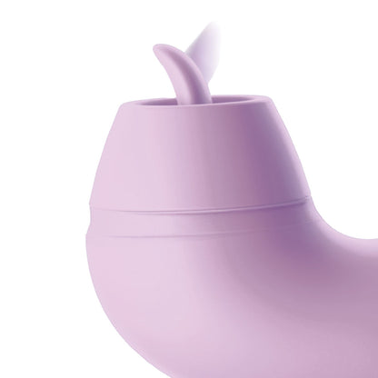 Fantasy For Her G-Touch Pulse Pro - Purple - Purple 23.4 cm USB Rechargeable Rabbit Vibrator with Flicking Shaft and Tip