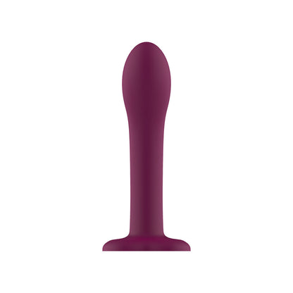 Passion Play Liquid Silicone Dildo - Purple - Purple 18 cm Dildo