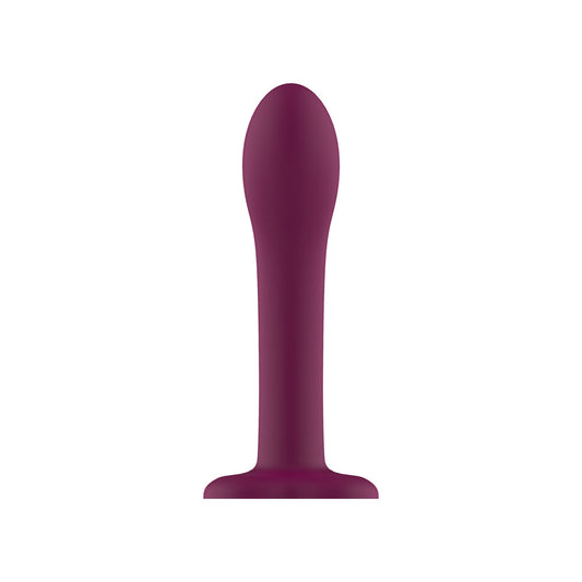 Passion Play Liquid Silicone Dildo - Purple - Purple 18 cm Dildo