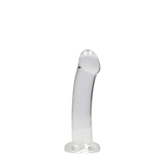 REALROCK Non Realistic Dildo With Suction Cup - 17 cm - Clear 17 cm Dong