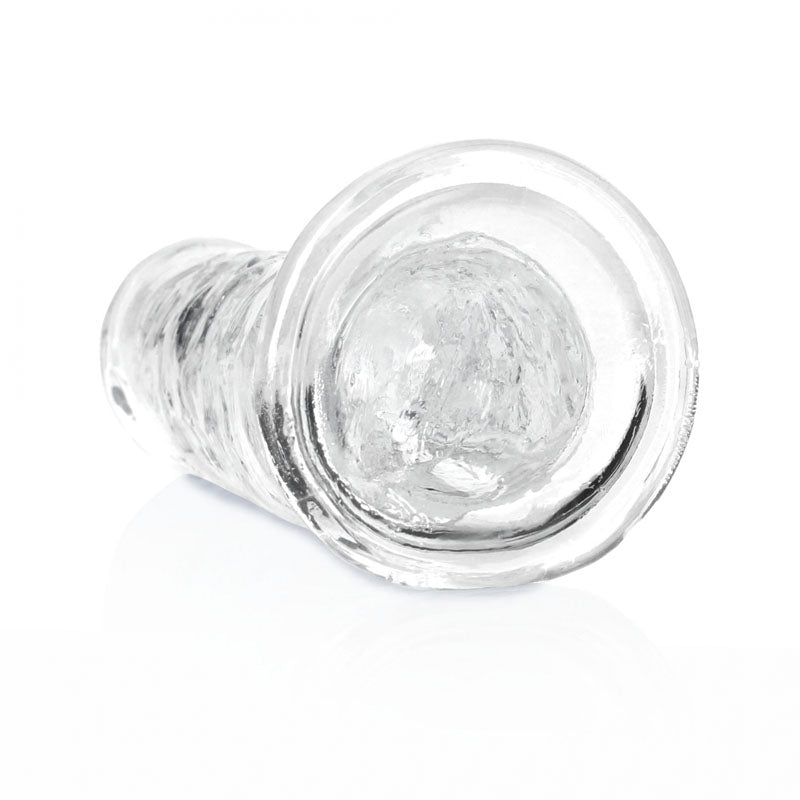 REALROCK 18 cm Straight Dildo - Clear - Clear 18 cm (7'') Dong