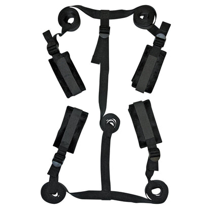 Sex & Mischief Bed Bondage Restraint Kit - Under the Bed Restraint System