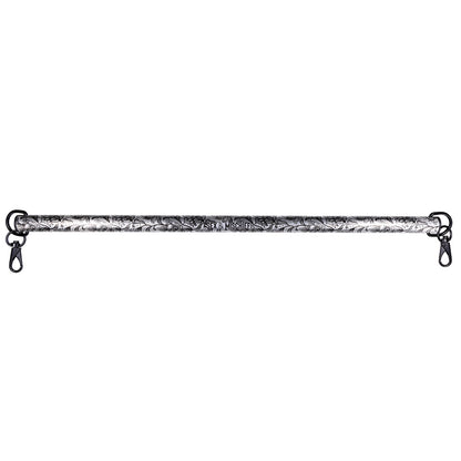 Sex & Mischief Lace Spreader Bar - Aluminium Restraint Bar