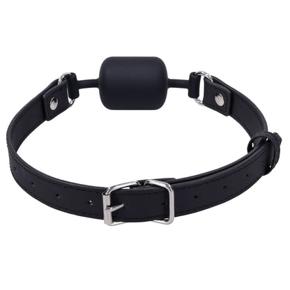 SPORTSHEETS Signature Midnight Muse Barrel Gag - Black Mouth Restraint