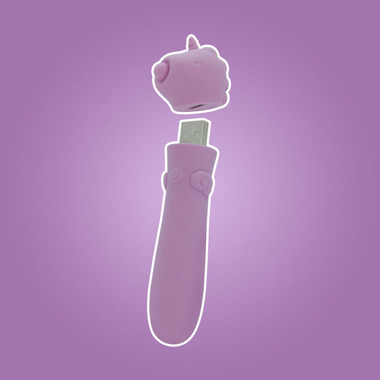 Unihorn - USB Bullet - Karma Lilac - Lilac USB Rechargeable Vibrating Bullet